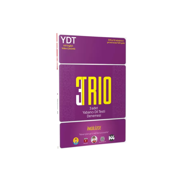 YDT 3 TRIO 3 Adet Yabancı Dil Testi Denemesi İngilizce