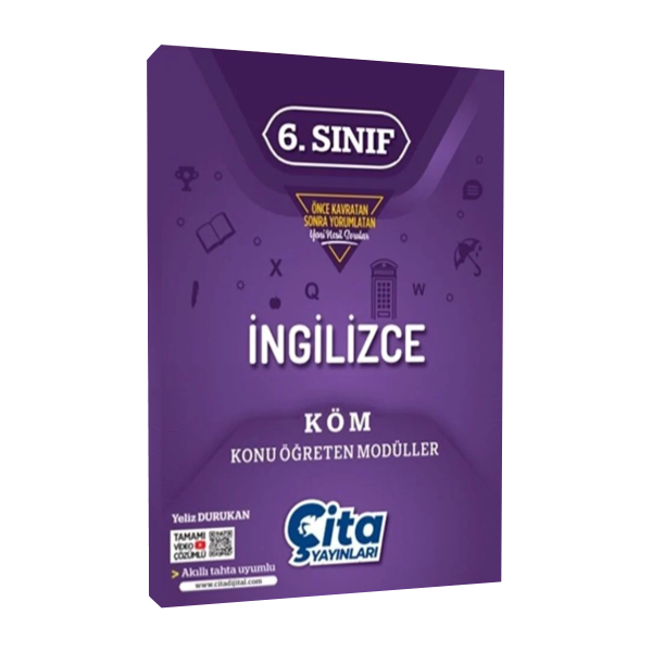 6. Sınıf İngilizce KÖM Konu Öğreten Modüller