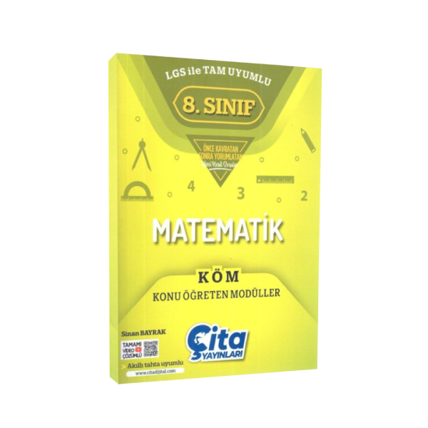8. Sınıf LGS İle Tam Uyumlu Matematik KÖM Konu Öğreten Modüller