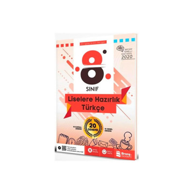 8. Sınıf Liselere Hazırlık Türkçe 20 Deneme