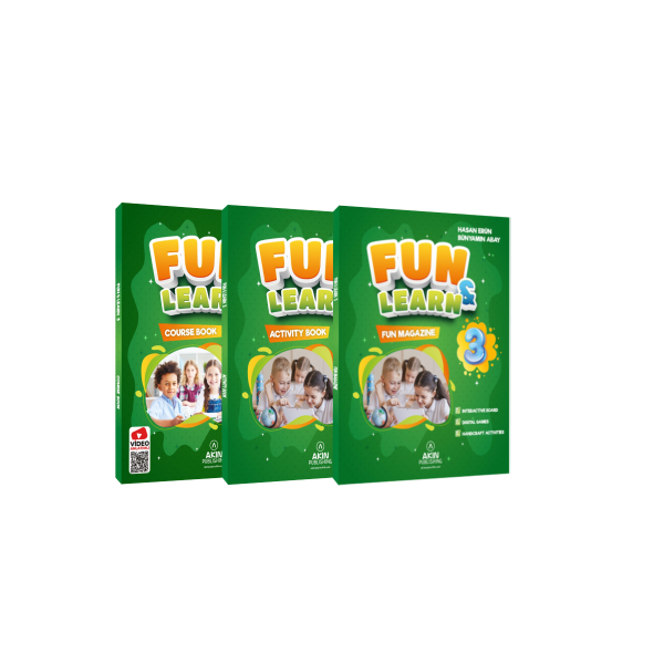 Fun & Learn 3 Course Book + Activity Book + Fun Magazine