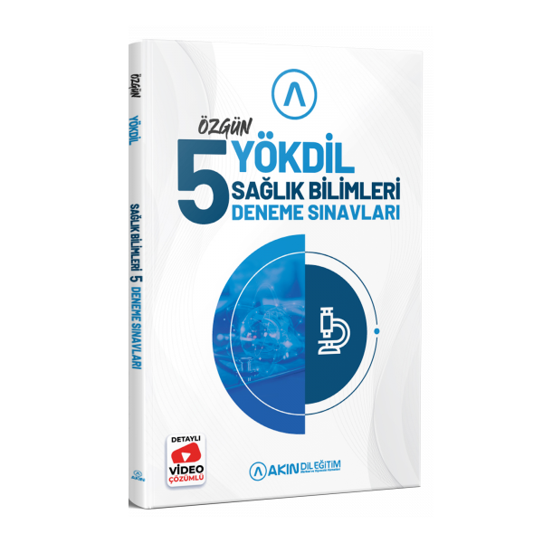 YÖKDİL Sağlık Özgün Soru Bankası + 5 Deneme