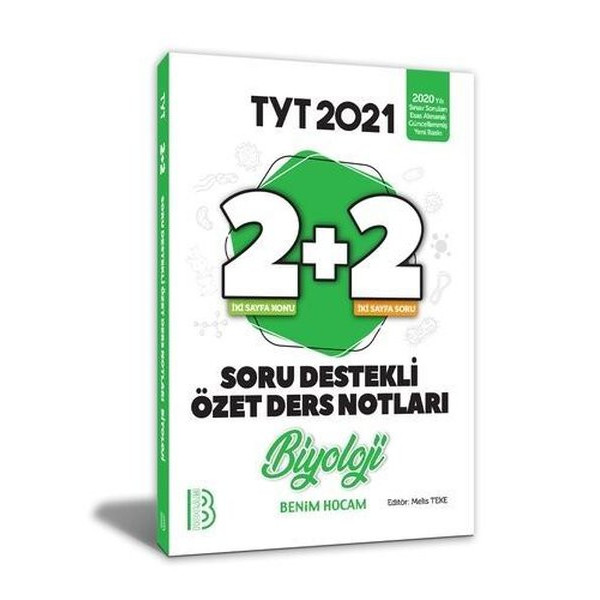 TYT 2+2 Soru Destekli Özet Ders Notları Biyoloji