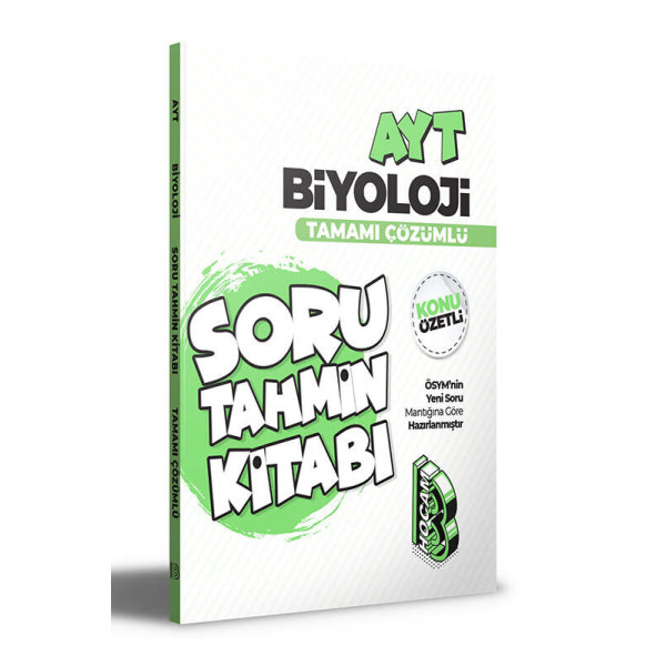AYT Biyoloji Soru Tahmin Kitabı