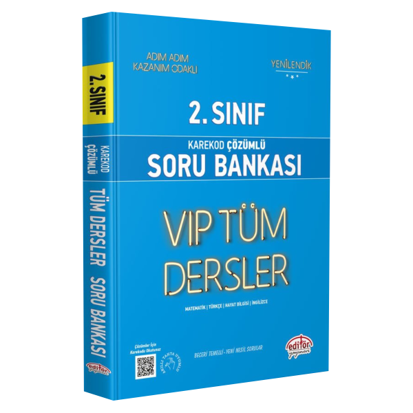 2. Sınıf Soru Bankası VIP Tüm Dersler