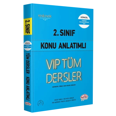 2. Sınıf Konu Anlatımlı VIP Tüm Dersler
