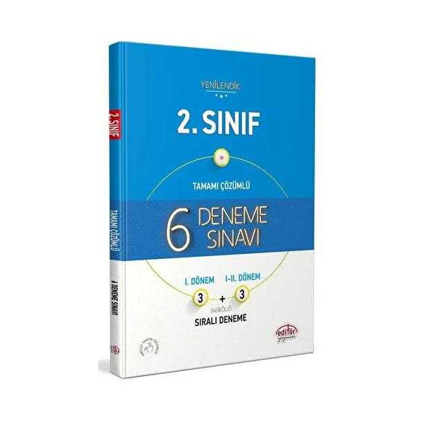 2. Sınıf Tamamı Çözümlü 6 Deneme Sınavı