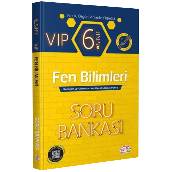 6. Sınıf VIP Fen Bilimleri Soru Bankası