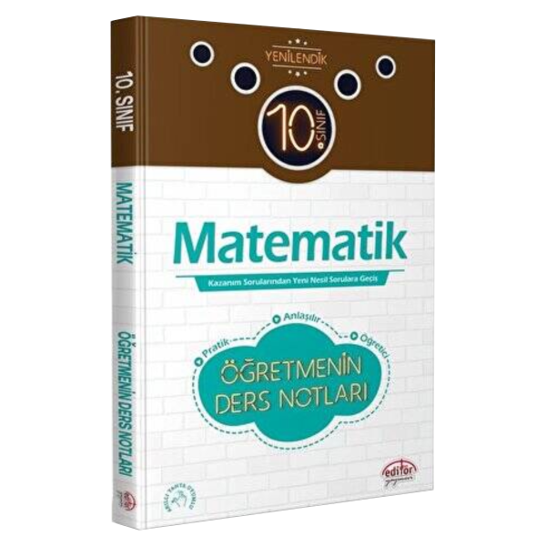 10. Sınıf Matematik Öğretmenin Ders Notları