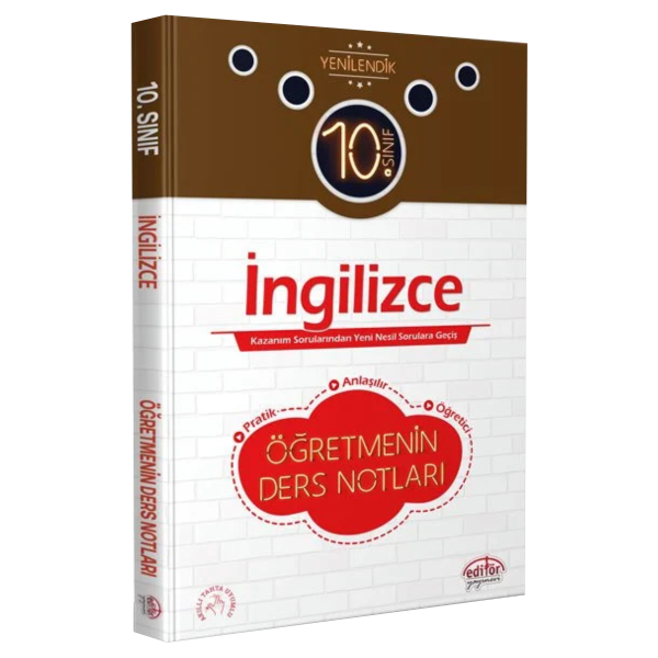 10. Sınıf İngilizce Öğretmenin Ders Notları