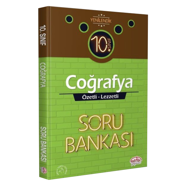 10. Sınıf Coğrafya Özetli Lezzetli Soru Bankası
