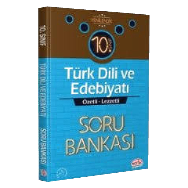10. Sınıf Türk Dili ve Edebiyatı Özetli Lezzetli Soru Bankası