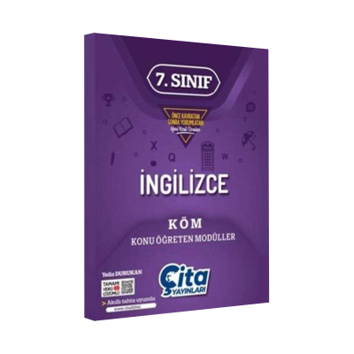 7. Sınıf İngilizce KÖM Konu Öğreten Modüller (Öğretmen Örneğidir.)