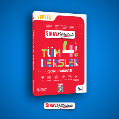 Sınav Kalitesinde 4. Sınıf Tüm Dersler Soru Bankası