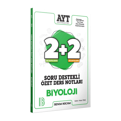 AYT 2+2 Soru Destekli Özet Ders Notları Biyoloji