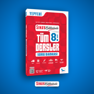Sınav Kalitesinde 8. Sınıf LGS Tüm Dersler Soru Bankası