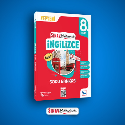 Sınav Kalitesinde 8. Sınıf LGS İngilizce Soru Bankası