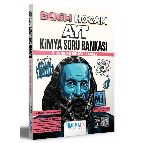 AYT Kimya Soru Bankası 5 Deneme Sınavı İlaveli