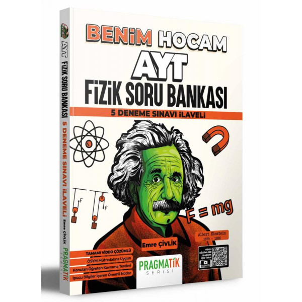 AYT Fizik Soru Bankası 5 Deneme Sınavı İlaveli
