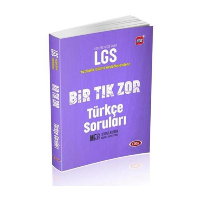 LGS Bir Tık Zor Türkçe Soruları