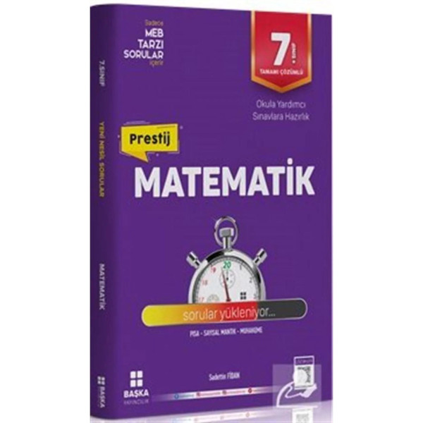 7. Sınıf Prestij Matematik Sorular Yükleniyor