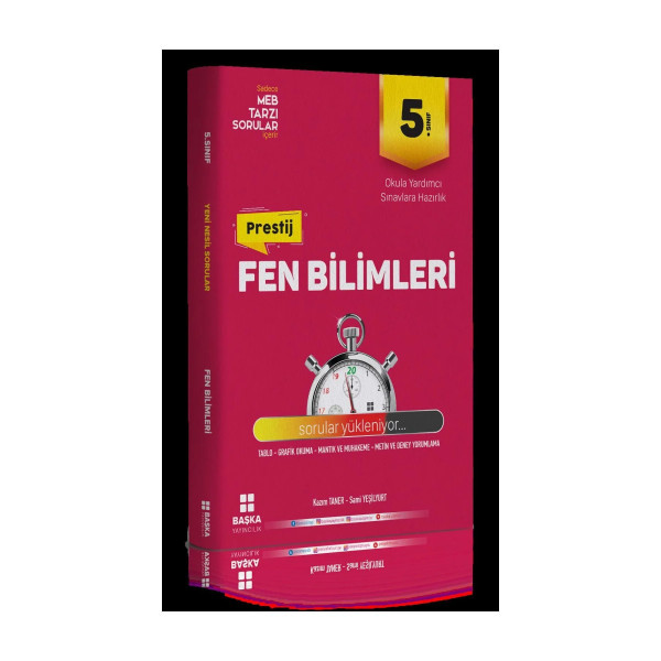 5. Sınıf Prestij Fen Bilimleri Sorular Yükleniyor