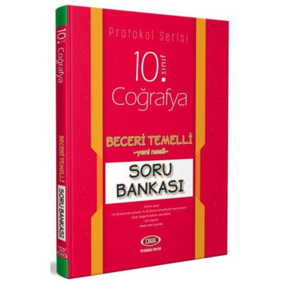 10. Sınıf Coğrafya Beceri Temelli Soru Bankası Protokol Serisi
