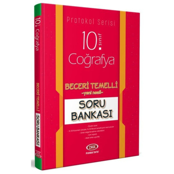 10. Sınıf Coğrafya Beceri Temelli Soru Bankası Protokol Serisi