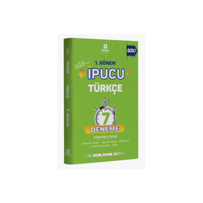 LGS'nin İpucu 1. Dönem Türkçe 7 Deneme