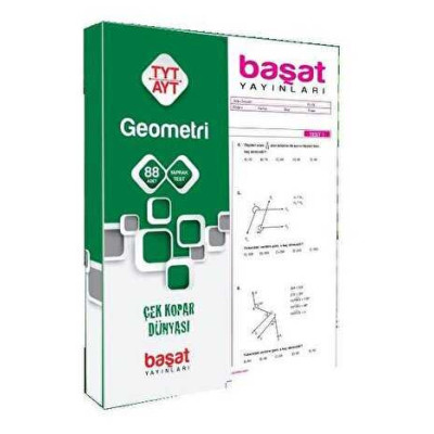 TYT AYT Geometri 88 Adet Yaprak Test Çek Kopar Dünyası