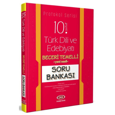 10. Sınıf Türk Dili ve Edebiyatı Beceri Temelli Soru Bankası Protokol Serisi