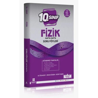 10. Sınıf Fizik Hafta Hafta Soru Föyleri