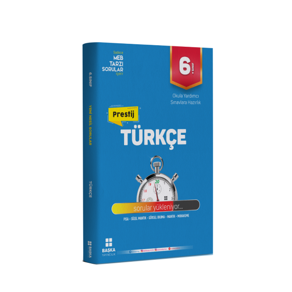 6. Sınıf Prestij Türkçe Sorular Yükleniyor