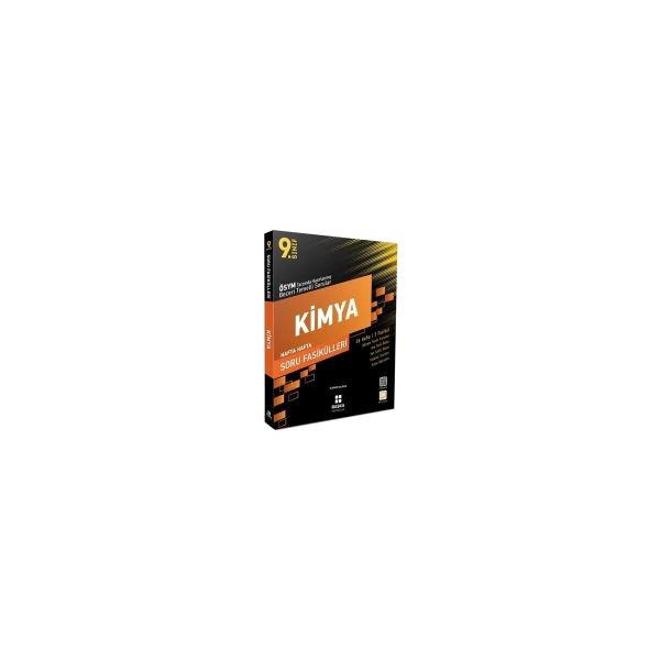 9. Sınıf Kimya Hafta Hafta Soru Fasikülleri