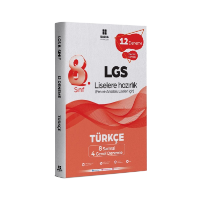 8. Sınıf LGS Türkçe Beceri Temelli 12 Deneme