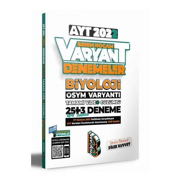 AYT Varyant Denemeler Biyoloji ÖSYM Varyantı 25+3 Deneme