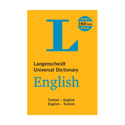L English Langenscheidt Universal Dictionary Turkish-English English-Turkish