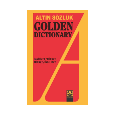 Altın Sözlük Golden Dictionary İngilizce / Türkçe - Türkçe / İngilizce