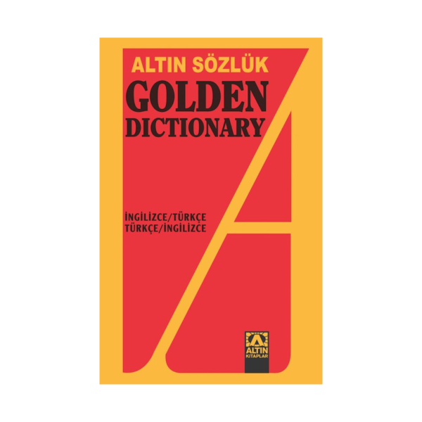 Altın Sözlük Golden Dictionary İngilizce / Türkçe - Türkçe / İngilizce