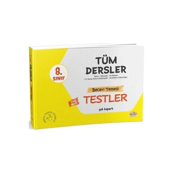 8. Sınıf Tüm Dersler Beceri Temelli Testler Çek Koparlı