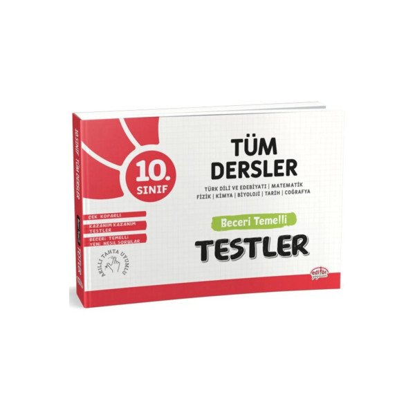 10. Sınıf Tüm Dersler Beceri Temelli Testler