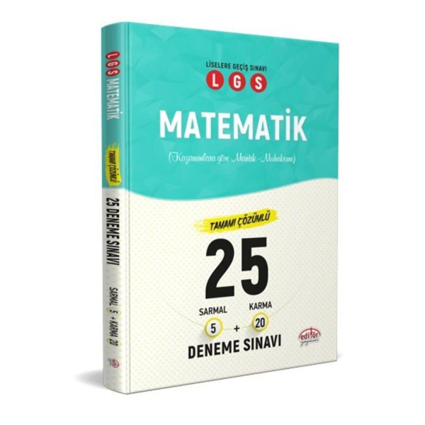LGS Matematik 25 Deneme Sınavı