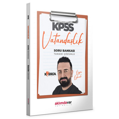 KPSS Vatandaşlık Soru Bankası 10 Deneme İlaveli Kasırga Serisi