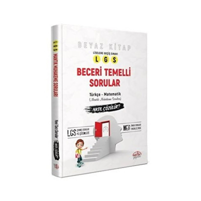 Beyaz Kitap LGS Beceri Temelli Sorular Türkçe Matematik Nasıl Çözülür