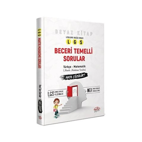 Beyaz Kitap LGS Beceri Temelli Sorular Türkçe Matematik Nasıl Çözülür