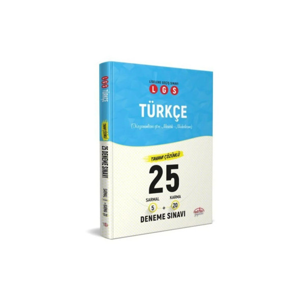 LGS Türkçe 25 Deneme Sınavı