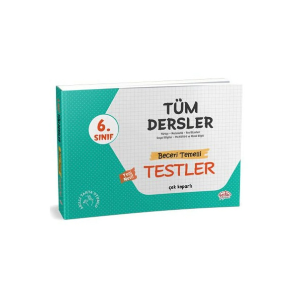 6. Sınıf Tüm Dersler Beceri Temelli Testler Çek Koparlı