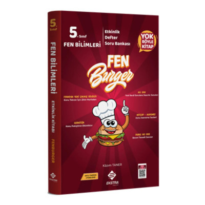 5. Sınıf Fen Bilimleri Fen Burger Etkinlik Defter Soru Bankası