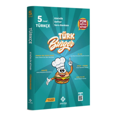 5. Sınıf Türkçe Türk Burger Etkinlik Defter Soru Bankası