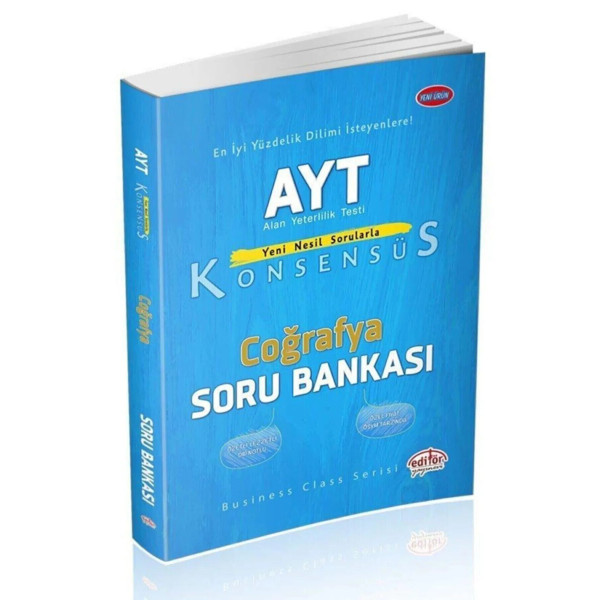 AYT Konsensüs Coğrafya Soru Bankası